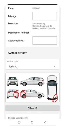 mobile using efitow app
