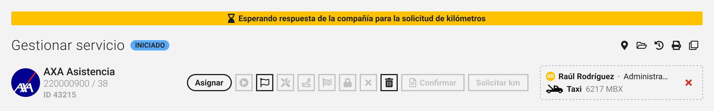 Notificaciones para procesos asíncronos.